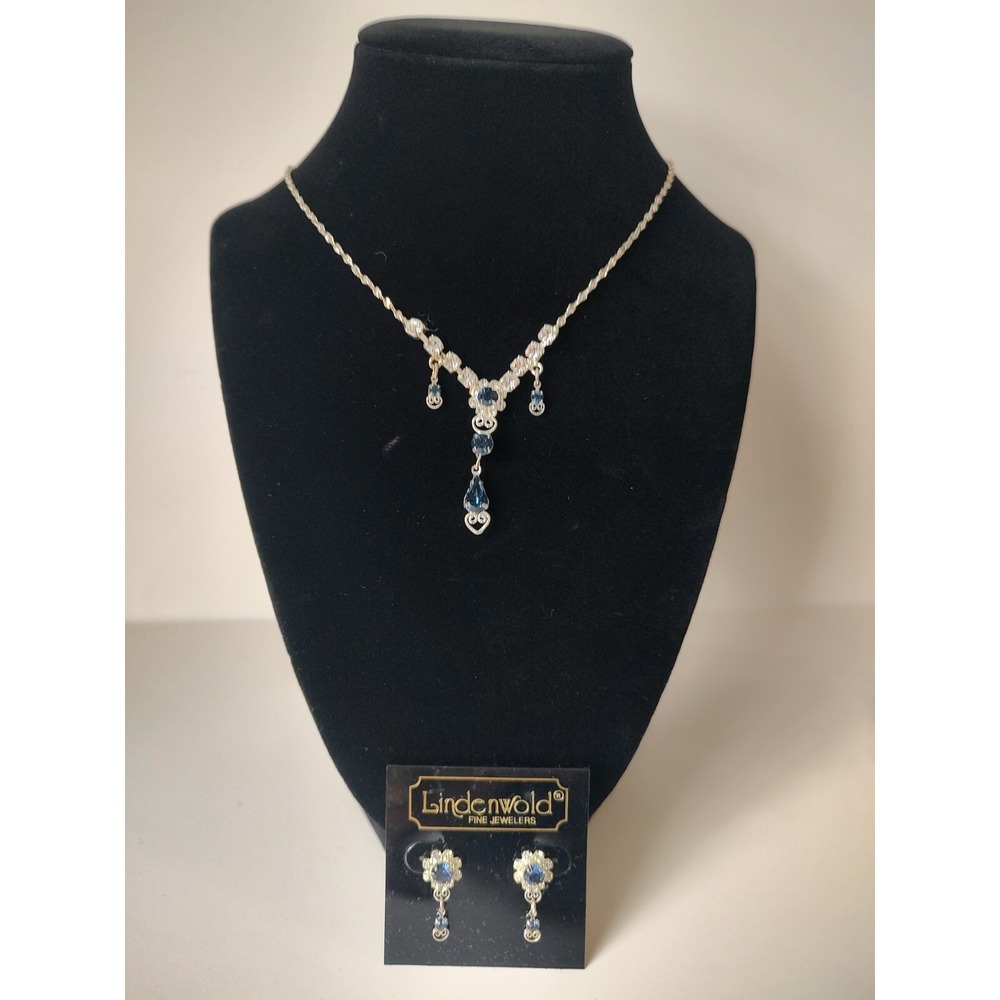 Lindenwold Fine Jewelers necklace and earrings set